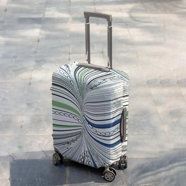 Chain Reaction Luggage Cover Luggage Cover / Multi-color / S