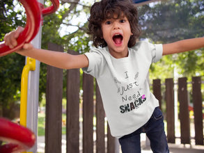 I Just Need Snacks Toddler Tee