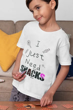 I Just Need Snacks Toddler Tee