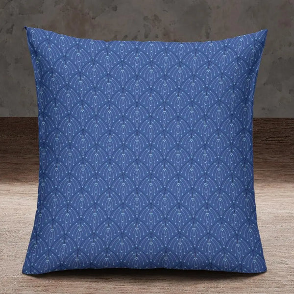 Indigo Radiance Pillowcase Square Pillow Case / 18x18