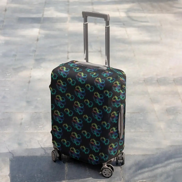 Infinity Rainbow Luggage Cover Luggage Cover / Multi-color / M
