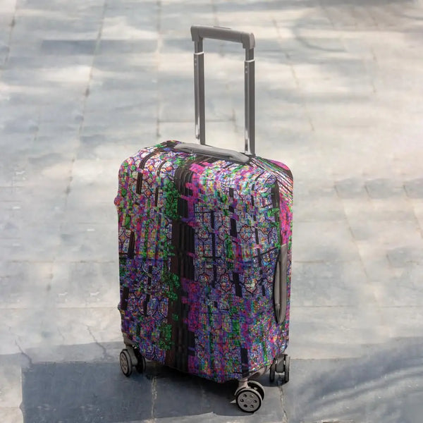 Montmartre Dreams Luggage Cover Luggage Cover / Multi-color / S
