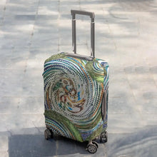 Orbital Dance Luggage Cover Luggage Cover / Multi-color / L