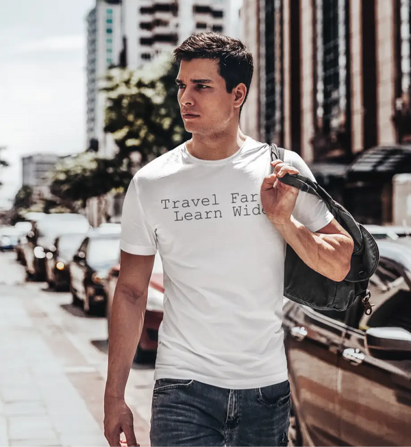 Travel far Learn Wide Tee