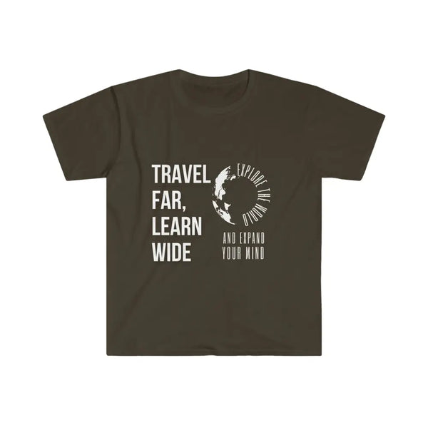 Travel Unisex T-Shirt Dark Chocolate / S