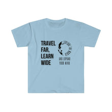 Travel Unisex T-Shirt Light Blue / S